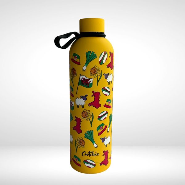 YELLOW WELSH THERMAL BOTTLE