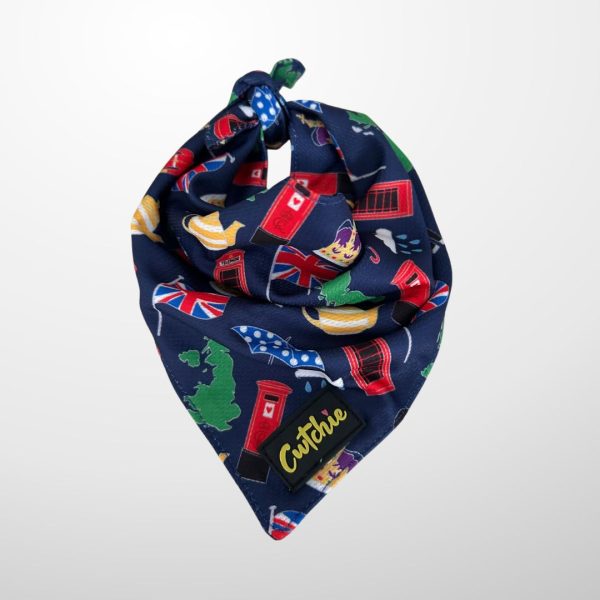 BRITISH DOG BANDANA - Small